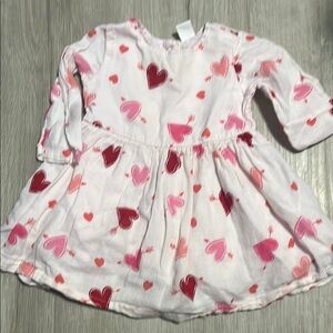 4/$30 Adorable Heart Print Dress